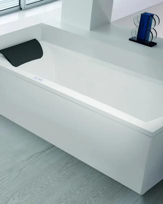 Vasca Bagno rettangolare con poggiatesta 190x80