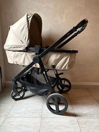 passeggino carrozzina Kinderkraft beige 
