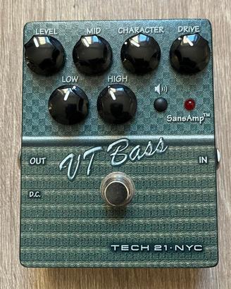 Preamp/Overdrive Tech 21 Sansamp VT Bass Charact