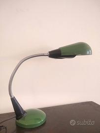 Lampada vintage da scrivania-anni 70,flexi
