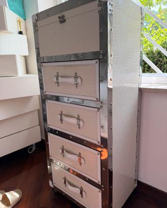 Kare design cassettiera  bianco