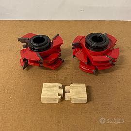 Frese per toupie per scuri o balconi in legno