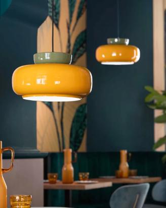 Lampadario o lampada a sospensione vetro ceramica