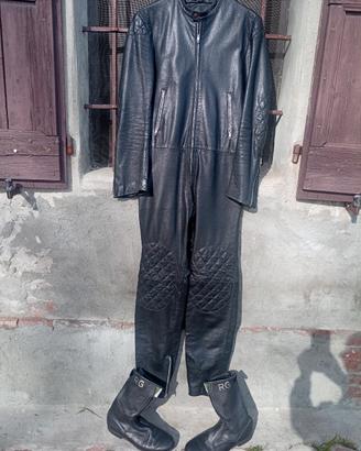 Tuta moto vintage 