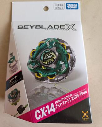 Beyblade X CX-14 Knight Fortress 8-70UN NUOVO
