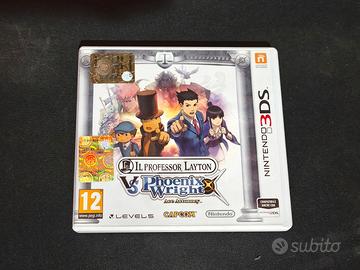 Professor Layton vs Phoenix Wright 3DS (ITA)