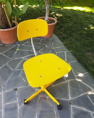 Sedia vintage da scrivania design Kevi