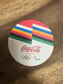 Sottobicchieri Coca Cola Olimpiadi Milano Cortina