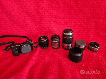 Sony Nex 7 + 5 obiettivi Sony