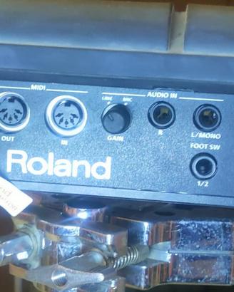 Roland SPD-SX con supporto e asta