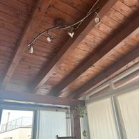 Tettoia legno e serramenti pvc