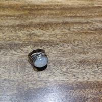 anello vintage argento e pietra dura