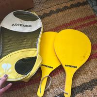 Set racchette morbide da spiaggia con custodia