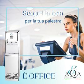 Colonnina refrigerante acqua depurata