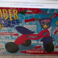 triciclo spiderman
