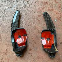 Palette cambio leva carboon look Seat Leon VW Golf