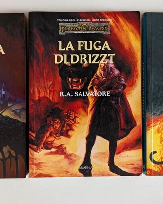 trilogia elfi scuri salvatore 3 volumi armenia