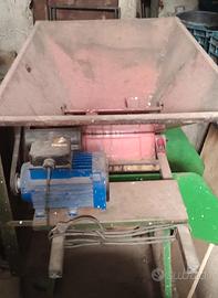 Torchio elettrico per uva