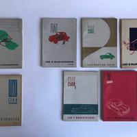 Libretti Manuale FIAT 500 e altri