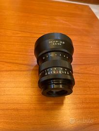 obiettivo sovietico Mir 3b 65mm 