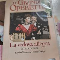 Dvd: Le grandi operette . La vedova allegra