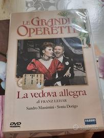 Dvd: Le grandi operette . La vedova allegra