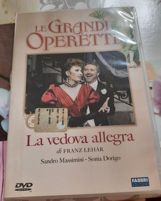 Dvd: Le grandi operette . La vedova allegra