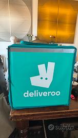 Borsa termica Deliveroo originale NUOVA mai usata