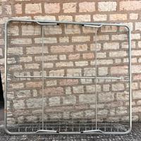 Rete letto matrimoniale in metallo