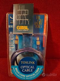 CAVO FIBRA OTTICO TOSLINK G&BL  HIGH QUALITY 2MT