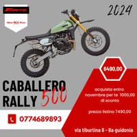 Fantic Caballero 500 rally - promo novembre