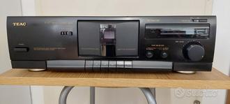 TEAC V-377 Stereo Cassette Deck Black