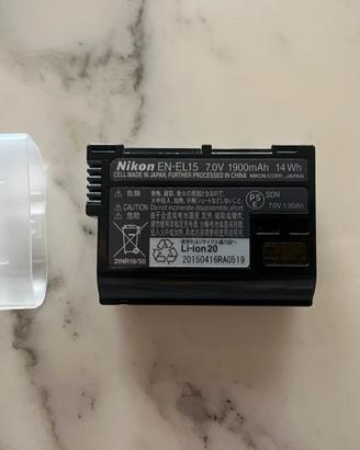 Batteria originale Nikon EN-EL15