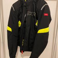 Giacca spidi moto con protezioni
