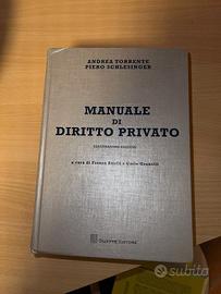 Manuale di diritto privato Torrente Schlesinger