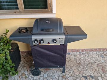 barbecue a gas