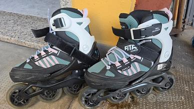 Pattini OXELO Roller fitness bambini FIT 5 