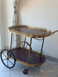 CARRELLO BAR VINTAGE HOLLYWOOD  REGENCY 1950