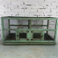 Vecchia gabbia per uccelli decorativa