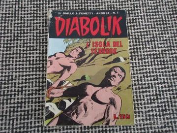 Diabolik Anno IX n.1 - L'isola del Terrore