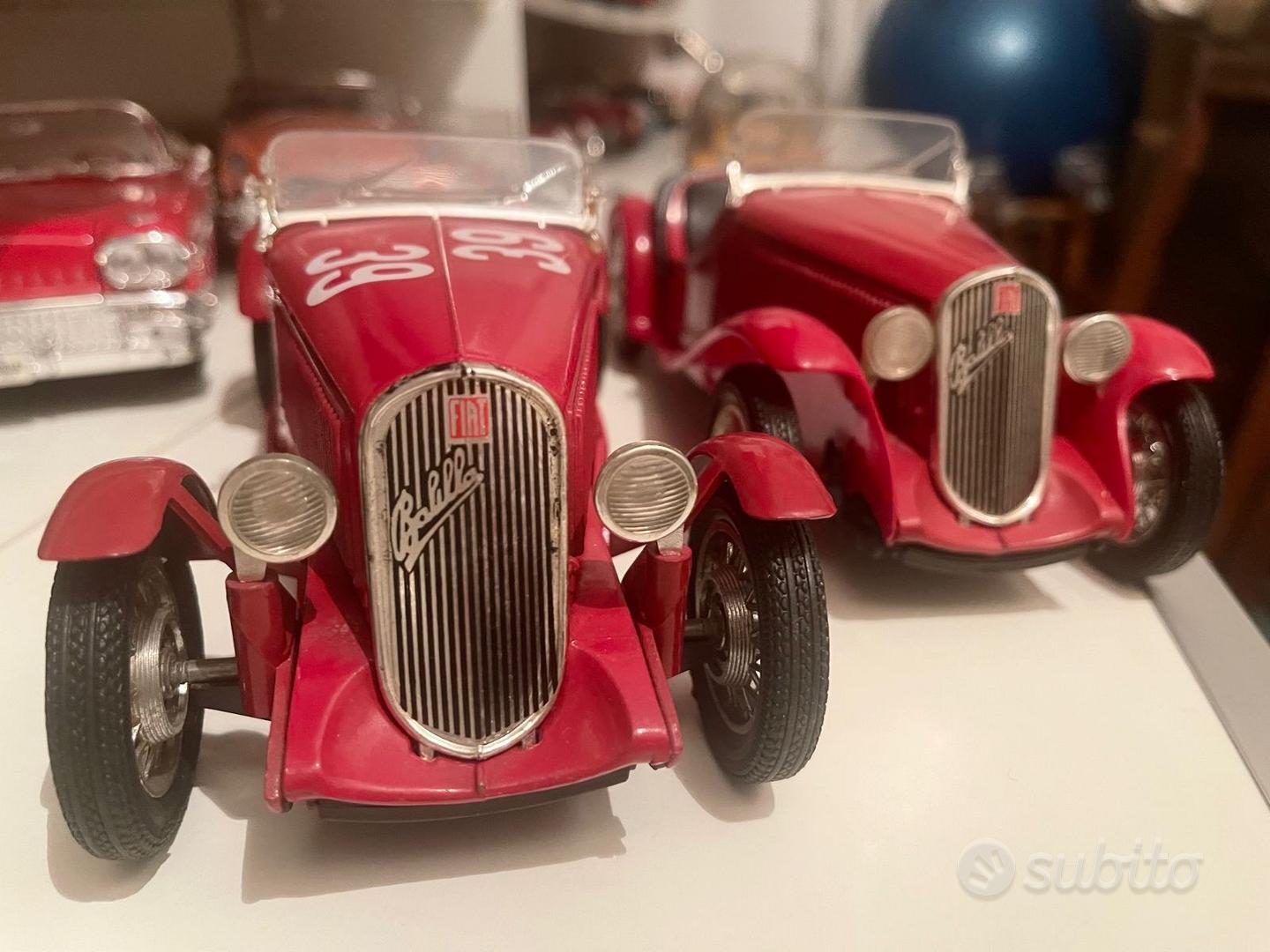 Polistil 1/16 Fiat Balilla 508 S Coppa D'Oro 1934 - Rouge - Neuve