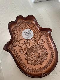 Svuotatasche Mano di Fatima  in vetro