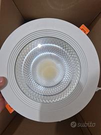 faretti led per casa e cartongesso. luce fredda