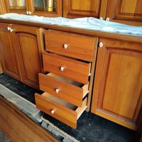 Cucina lineare mt3 legno