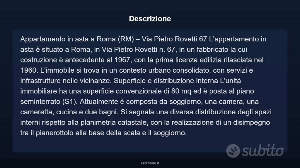 Appartamento – RM - Vista 3