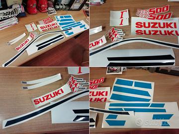 SUZUKI RG 500 Gamma - Kit adesivi completo + dime