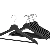 Appendiabiti - Set 100 pezzi grucce nere