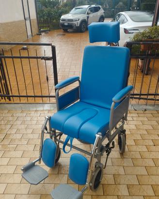 Sedia Comoda WC/Doccia Termigea PO200 Imbottita