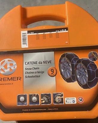 KREMER 197 Catene da Neve 9 mm, Gruppo: 9.5