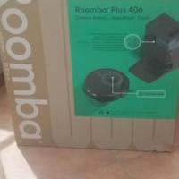 Robot combinato roomba plus 406 + autowash